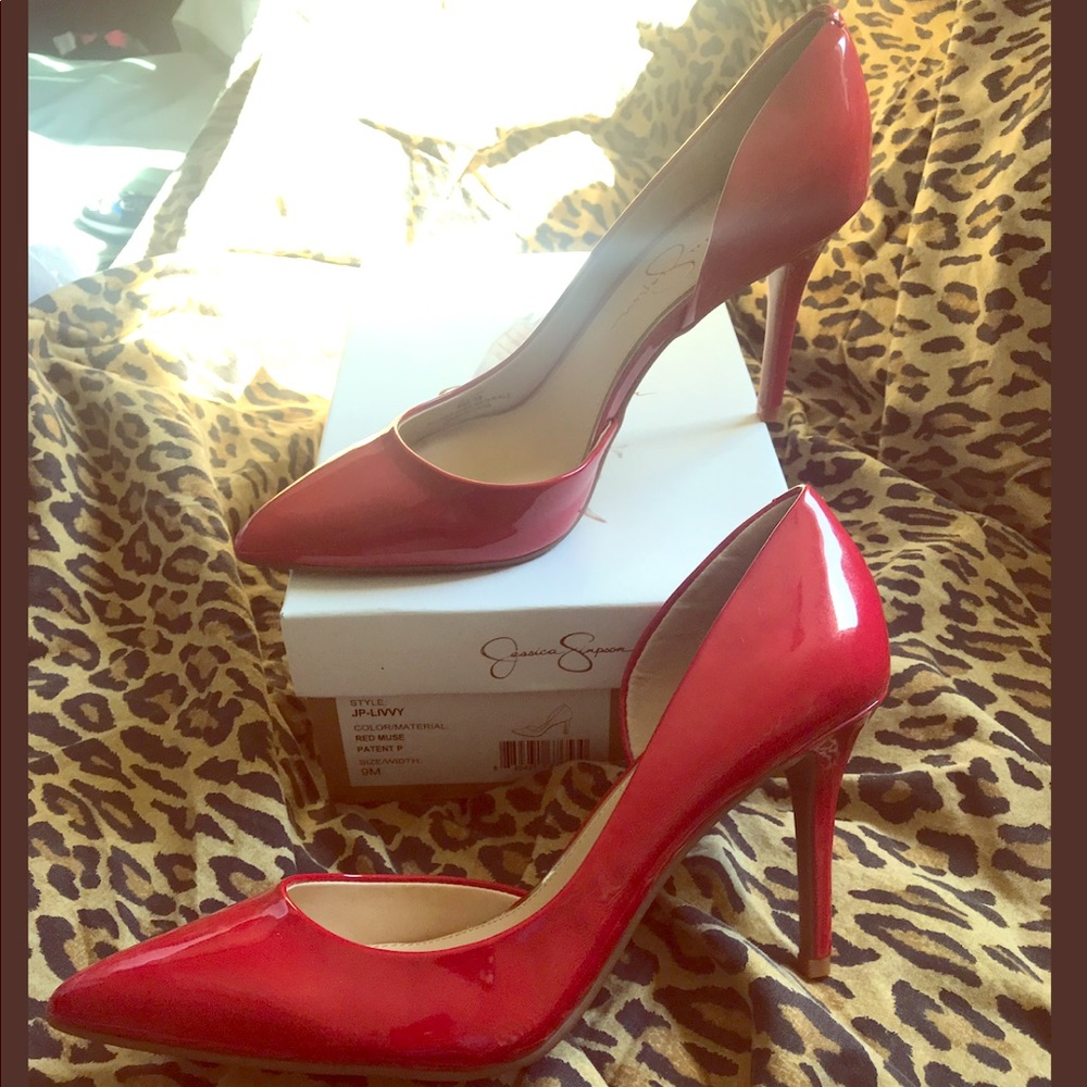 Jessica Simpson Red Pumps 💄👠FINAL SALE